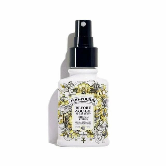 Poo-Pourri PP-002-CB Spritzer Aromatic Before-You-Go Citrus Toilet Spray - 2oz
