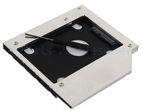 2nd Hard Drive SSD HDD Case Caddy Adapter for Lenovo IdeaPad 500-15ACZ 500-15ISK