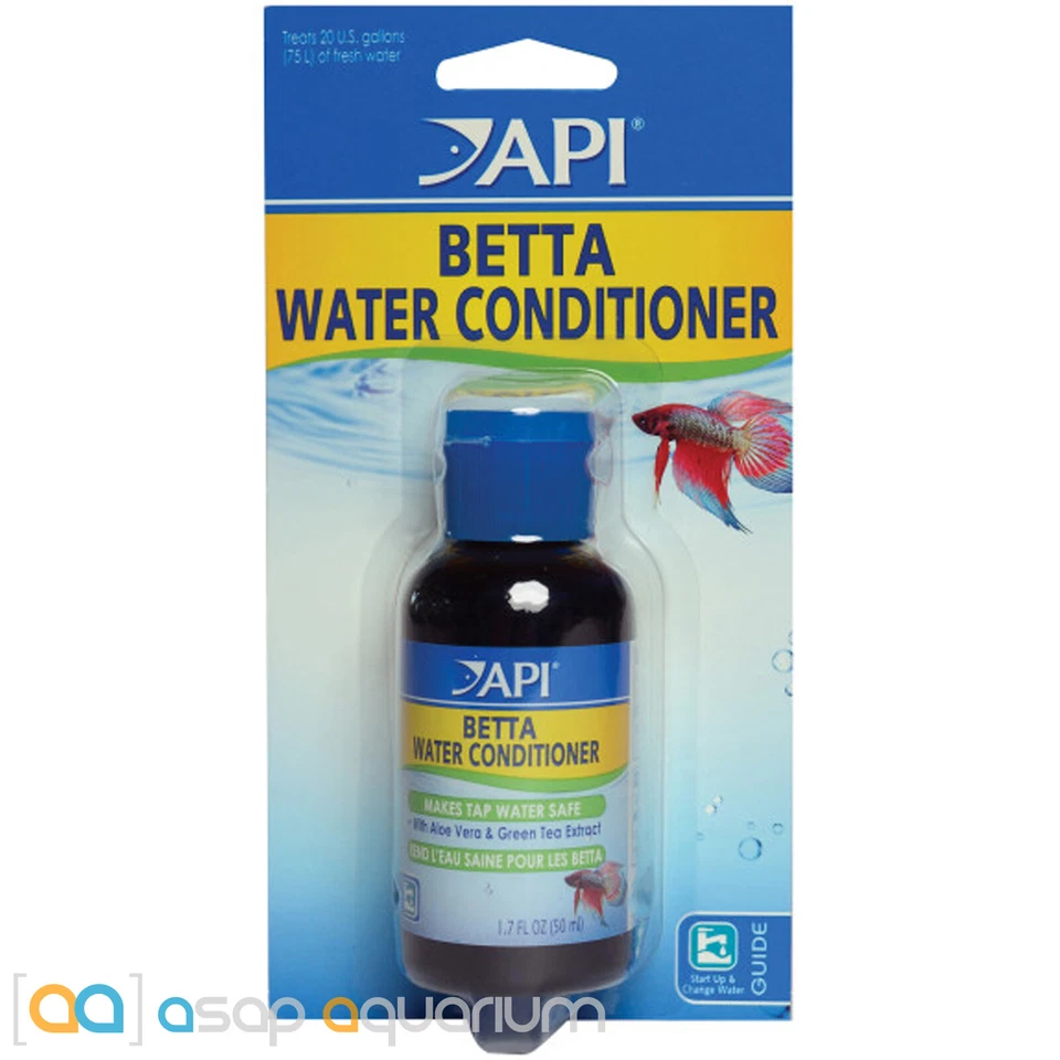 API Betta Water Conditioner 1.7oz. with Aloe Vera Detox Ammonia Remove Chlorine - Image 1 of 1