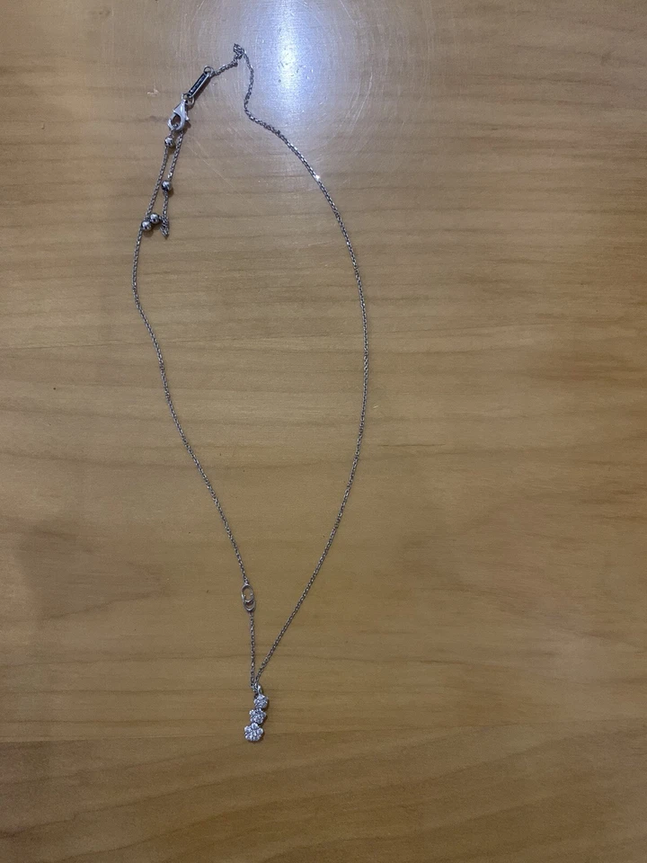 Chimento White Gold with diamonds Trilogy Necklace - Image 1 of 4