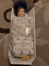 Vintage Franklin Mint The Country Store Dolls Heinz Baked Beans Boy - Mib