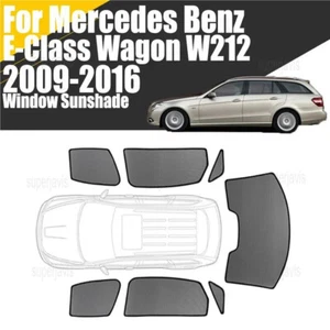Magnetic Window Sunshade For Mercedes E-Class Wagon 09- Windshield Frame Curtain - Picture 1 of 14