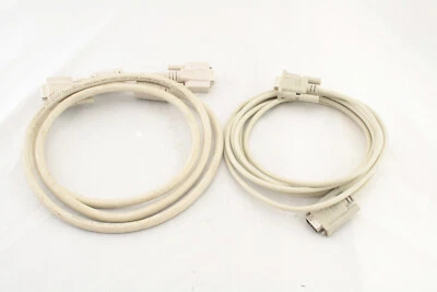 16' of High Performance VGA Monitor Cables (6' cable + 10' extension) in beige - Image 1 of 4