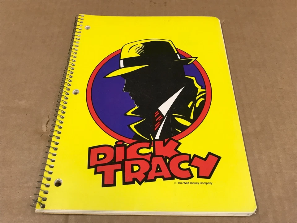 Cuaderno de colección Walt Disney wDick Tracy - sin usar Foto 1 de 4