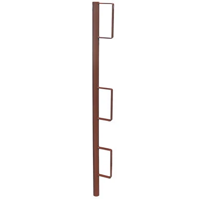 Müba Geländerpfosten, Absturzsicherung 3 Bretthalter, Gerüstbock Schutzgeländer - Bild 1 von 3