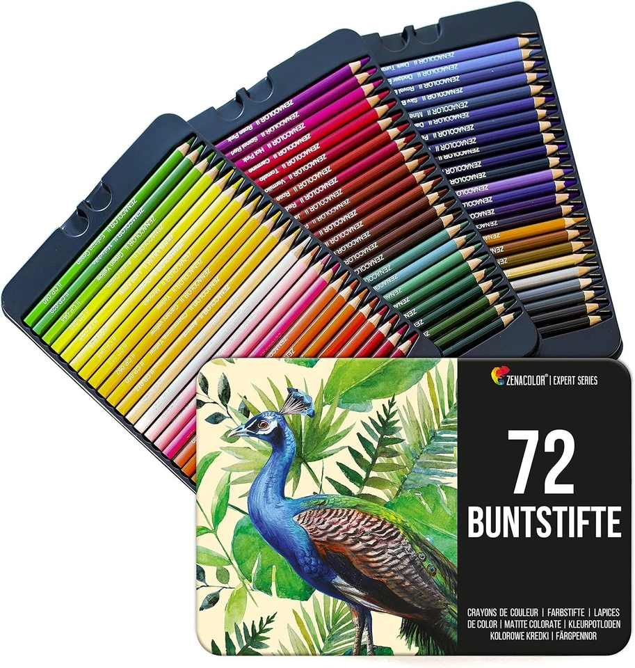 Buntstifte Set 72 Professionelles Buntstifte für Erwachsene - Bild 1 von 4