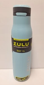 Zulu Ace 24oz Stainless Steel Water Bottle - Ice Blue  - Picture 1 of 5