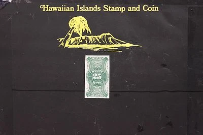 278a HAWAIIAN PROOFS REVENUES SCOTT #R1P3 UNUSED M.H.#451.9001 - Image 1 of 4