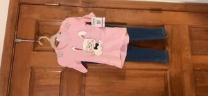 New Flapdoodles Girls 2 piece set 4-5 NWT - Picture 1 of 6