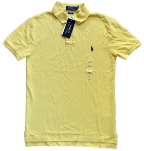 Nuevo con etiquetas Polo Ralph Lauren Polo Manga Corta, Amarillo, S - Imagen 1 de 5