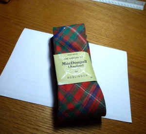 Virgin Wool, Clan MacDougall, made in Scotland, new in 1980s never worn - Picture 1 of 3