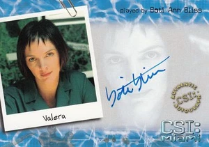 CSI Miami 1: MI-A6 Boti Ann Bliss (Valera) autograph - Picture 1 of 1