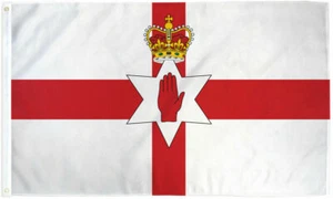 Northern Ireland 2x3ft Flag of Northern Ireland Northern Irish Flag 2x3 100D - Picture 1 of 3