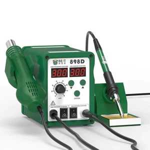 Hot air gun soldering station with 2 LED displays - Picture 1 of 2