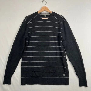 Smartwool Sweater Medium Black 100% Merino Wool Casual Preppy Base Outdoors Mens - Picture 1 of 10