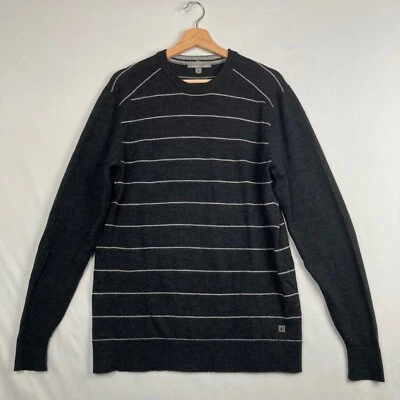 Smartwool Sweater Medium Black 100% Merino Wool Casual Preppy Base Outdoors Mens - Image 1 of 4