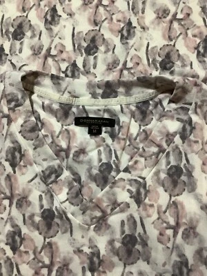 Donna Karan Ropa de Dormir Para Mujer Talla M Vestido de Dormir Manga Corta Largo Floral Foto 1 de 4