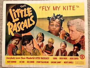 ORIGINAL 1951  THE LITTLE RASCALS LOBBY CARD “FLY MY KITE.” Rare! - Picture 1 of 1