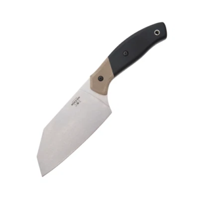 BEAR & SON CUTLERY USA KNIVES 10 1/8" BLACK G10 CHOPPER HUNTER KNIFE WITH SHEATH - Image 1 of 2