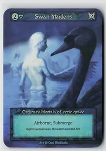 Sorcery Contested Realm Beta Swan Maidens x4 NM Ordinary - Picture 1 of 2