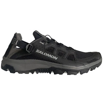 Salomon Techamphibian 5 Herren-Outdoorsandalen Acqua Hybrid-Schuhe Black - Immagine 1 di 4