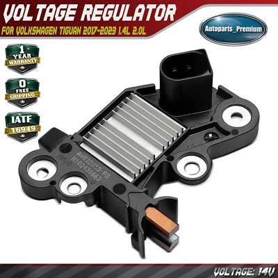 Regulador de voltaje del alternador para Volkswagen Tiguan 2017-2023 L4 1.4L L4 2.0L 14V Foto 1 de 4