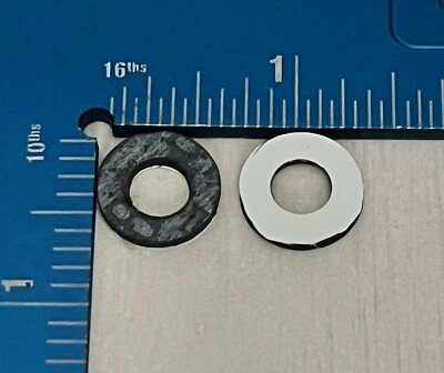 Arandela de tornillo de inspección Harley Davidson 63859-95 2 con parte posterior adhesiva FXST/FXD Foto 1 de 2