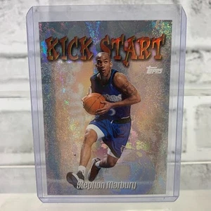 1998-99 Topps Basketball Kick Start Stephon Marbury #KS4 - Foto 1 di 2