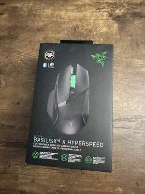Razer Basilisk V3 X HyperSpeed Customizable Wireless Gaming Mouse - Image 1 of 3
