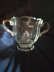 Fostoria Baroque  2 3/4" tall Mini Open Sugar Bowl - Picture 1 of 5