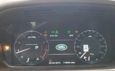 Range Rover Sport 2015-2016 equipo original velocímetro calibre grupo 118 k millas Land Rover Foto 1 de 4