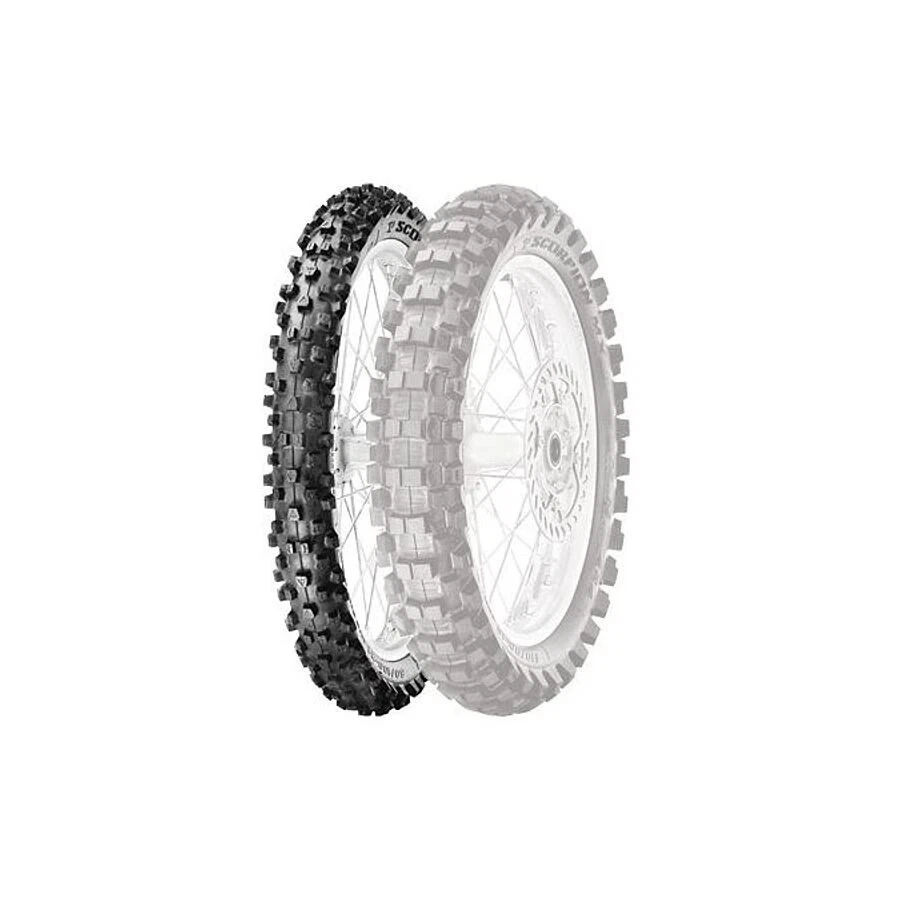 Средняя жесткая передняя шина Pirelli Scorpion MX32 — 90/100-21 3842600 - Изображение 1 из 1