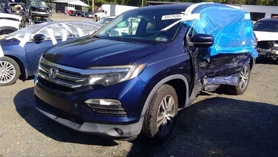 Used Engine Cooling Fan Motor fits: 2017 Honda Pilot fan assembly radiator Grade Foto 1 de 4