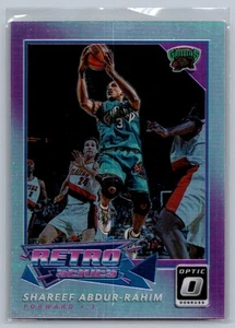 2017-18 Donruss Optic #21 Shareef Abdur-Rahim Retro Series Holo - Picture 1 of 2