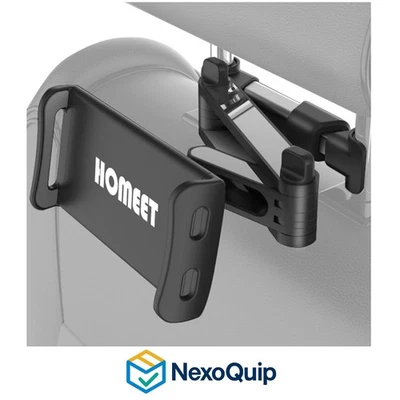 Tablet Halterung Auto Kopfstütze verstellbar für iPad Smartphone Galaxy Nintendo - Bild 1 von 4