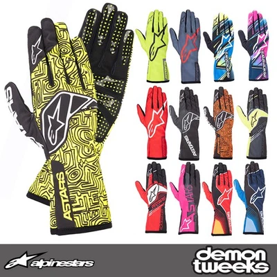 Alpinestars Tech 1-K Race V2 Kart / Karting Gloves - Adult & Child Sizes - Image 1 of 4