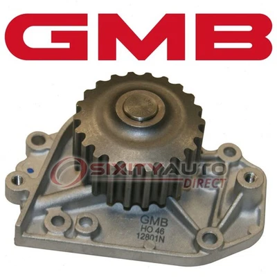 GMB Water Pump for 1996-1997 Honda Civic del Sol 1.6L L4 - Coolant qf Foto 1 de 4