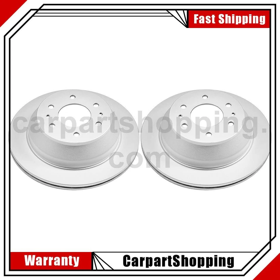 2 Rear Brake Rotors Fits 2003 2004 2005 2006 Chevrolet SSR_C - Image 1 of 2