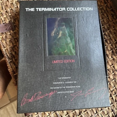 Terminator Collection Limited Ed + Terminator 2 Judgement Day Special Ed VHS - Image 1 of 4