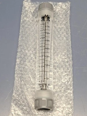 AMI 0.2-2.0 GPM Sp. Gr. 1.0 Flow Meter Inline - Image 1 of 4