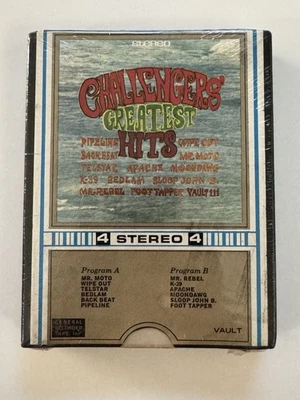 The Challengers Greatest Hits 4 Track Cartridge Sealed - Image 1 of 3