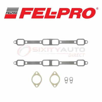 Fel-Pro Exhaust Manifold Gasket Set for 1968-1974 Plymouth Fury I 6.3L 6.6L xy Foto 1 de 4