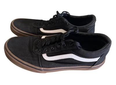 Zapatillas Vans Old Skool Blanco y Negro Jóvenes/Niños 6.5 Patinador Foto 1 de 4