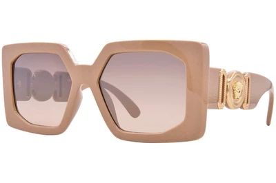Versace VE4478U 549961 Sunglasses Women's Beige/Brown/Grey Gradient Mirror 55mm - Image 1 of 4