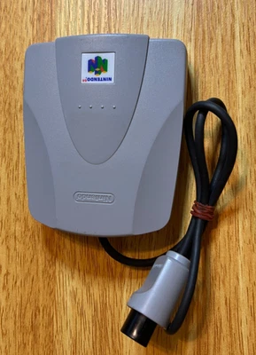 Nintendo 64 N64 VRS Microphone Adapter OEM Hey you Pikachu! NUS-020 Only NO MIC - Image 1 of 3