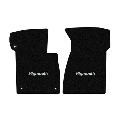 Lloyd Mats 2PC Set for 1965-1968 Plymouth Fury (Excludes Sport), Black - Image 1 of 4