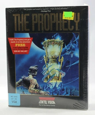 SEALED 1992 The Prophecy Coktel Vision 3.5" Floppy Big Box PC - Image 1 of 4