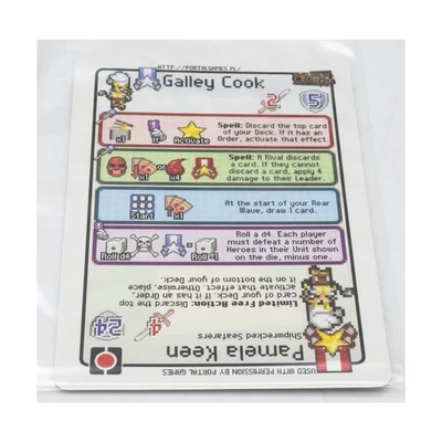 Level 99 Pixel Tactics Pixel Tactics - Galley Cook / Pamela Keen Bag NM - Image 1 of 2