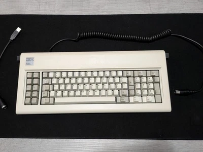 Teclado de 83 teclas de firmware personalizado IBM modelo F XT USB de colección; probado funcionando Foto 1 de 4