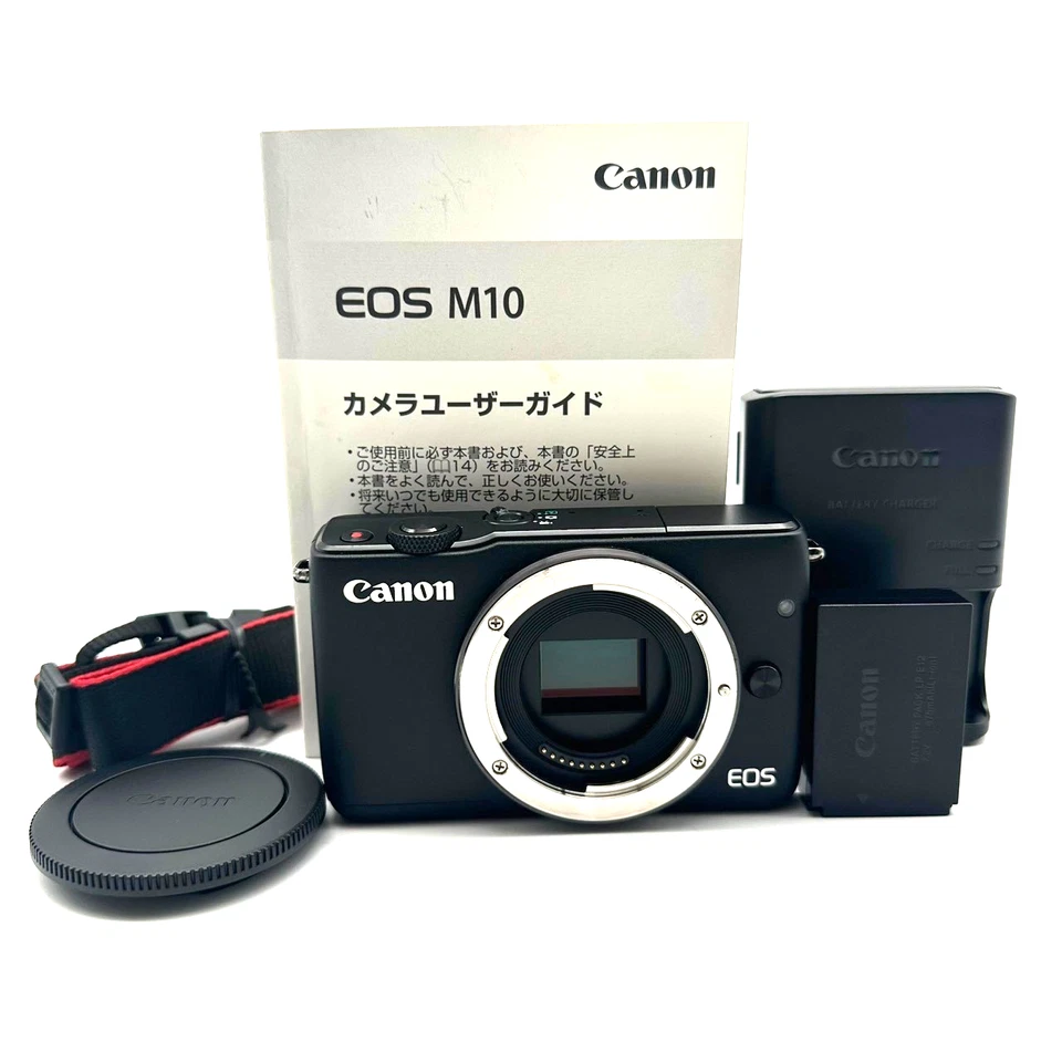 [Near Mint] Canon EOS M10 Black 18.0MP Mirrorless Digital Camera Body #400A - Image 1 of 4